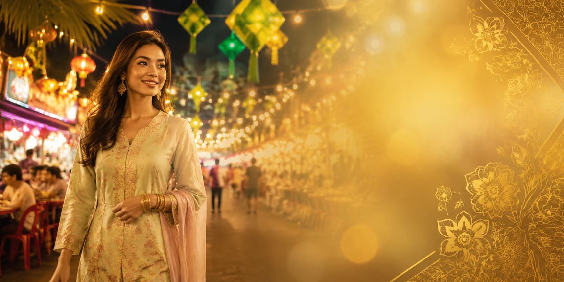 Pengguna Kuala Lumpur berbaju batik menyediakan telefon Android untuk memasang aplikasi 45001