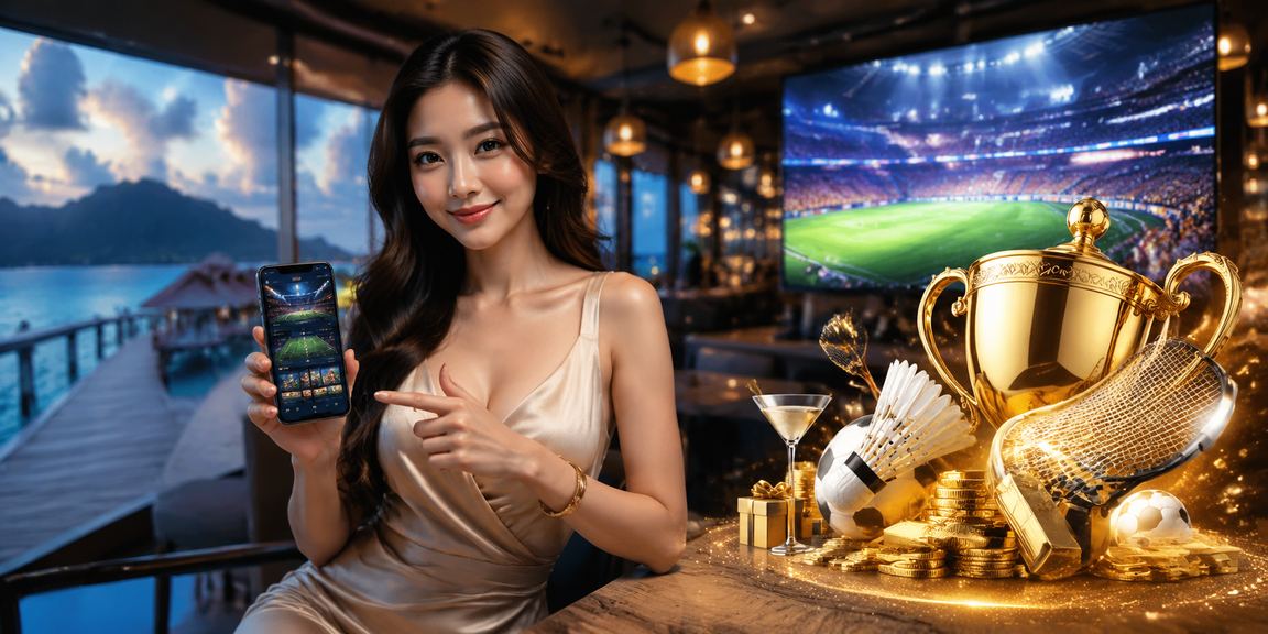 Pemain Malaysia dari Sabah menyemak odds perlawanan bola sepak di platform 45001
